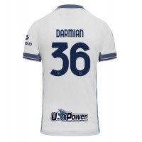 Pánský Fotbalový dres Inter Milan Matteo Darmian #36 2024-25 Venkovní Krátký Rukáv